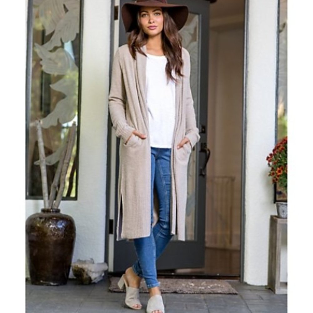 NWT Barefoot Drm Catalina long cardigan 3x petite